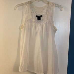 Willi Smith white sleeveless top
